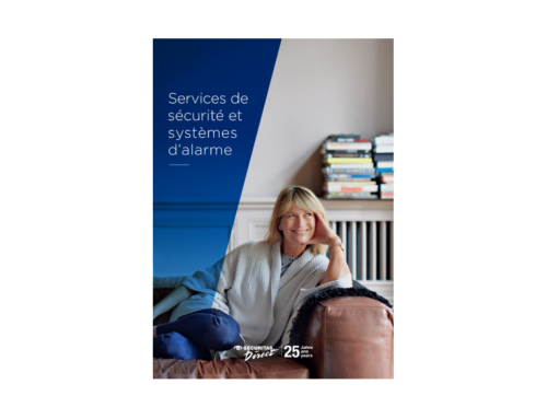 Branding : plaquette d&rsquo;entreprise pour Securitas Direct