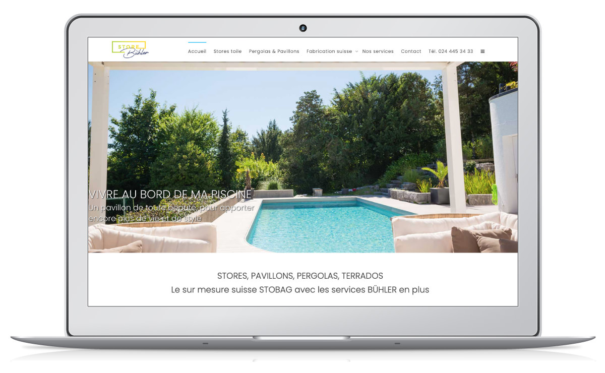 Création site internet WordPress entreprise Yverdon