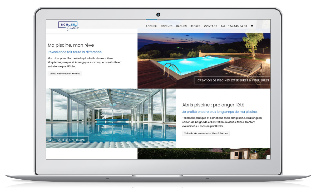 Réalisation du site et du logo de l'entreprise