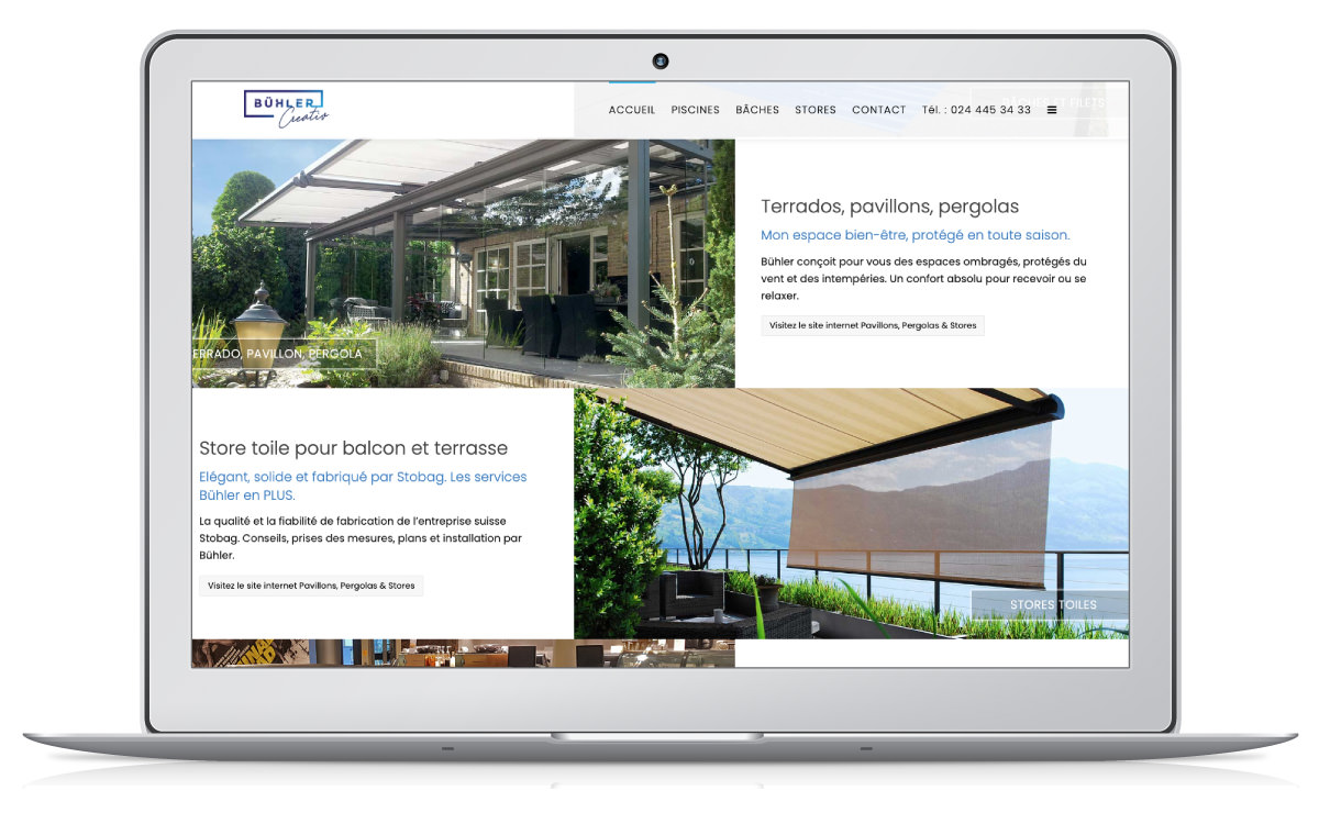 Réalisation du site et du logo de l'entreprise