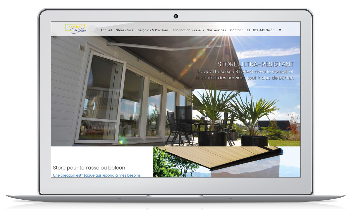 Création site internet WordPress entreprise Yverdon