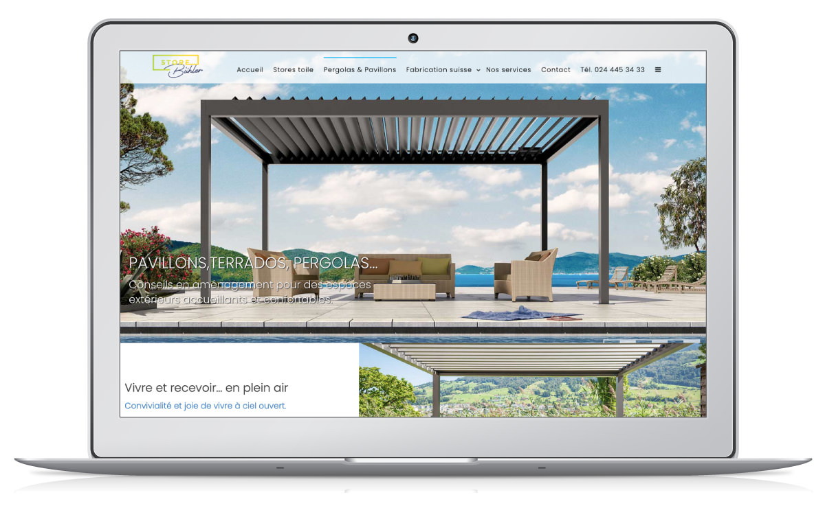Création site internet WordPress entreprise Yverdon