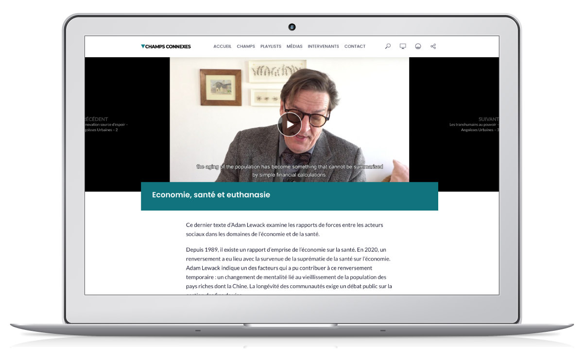 Création d'un blog vidéo pour psychiatre et la psychanalyse