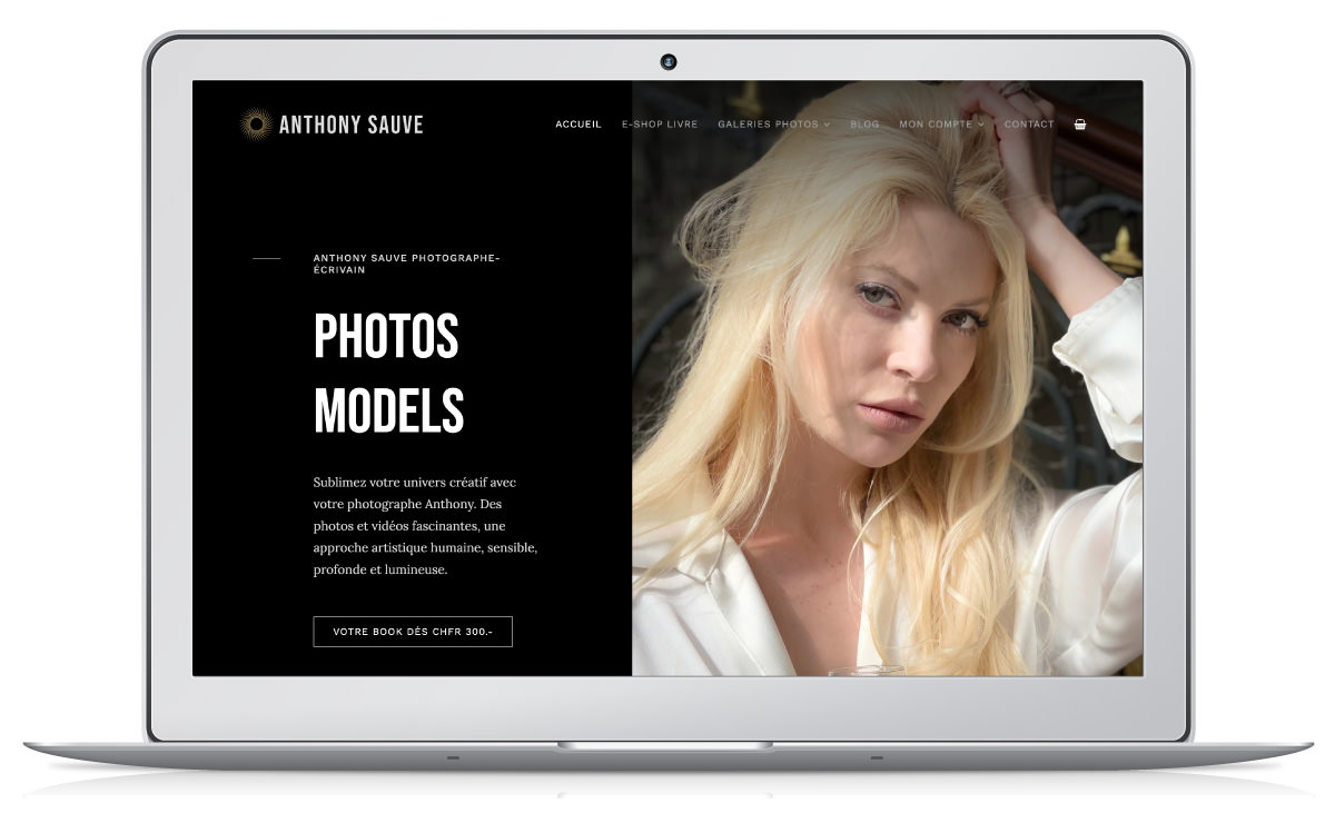 Personal Branding Artist, site internet