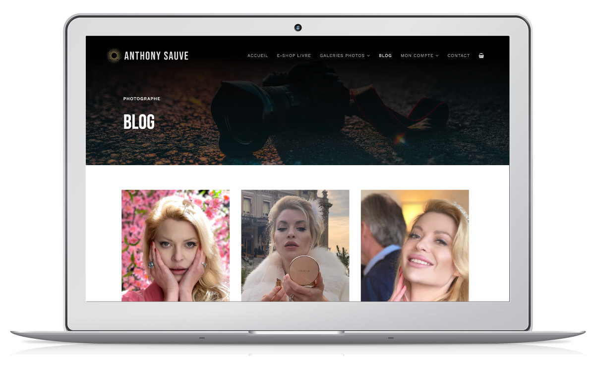 Personal Branding Artist, site internet