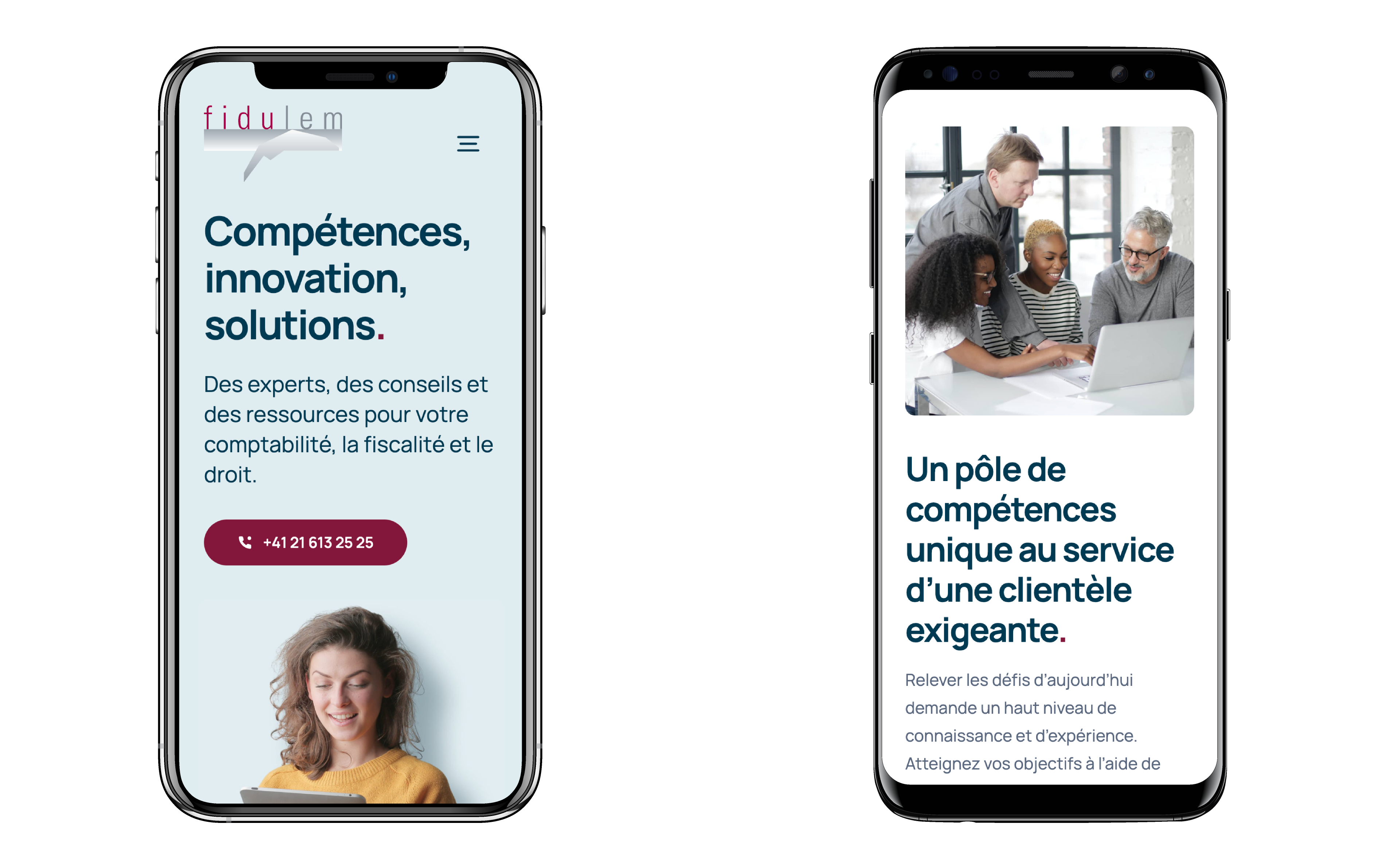 Création site internet comptable Lausanne