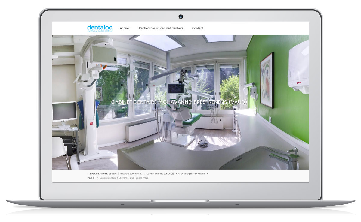 Création d'un site immobilier