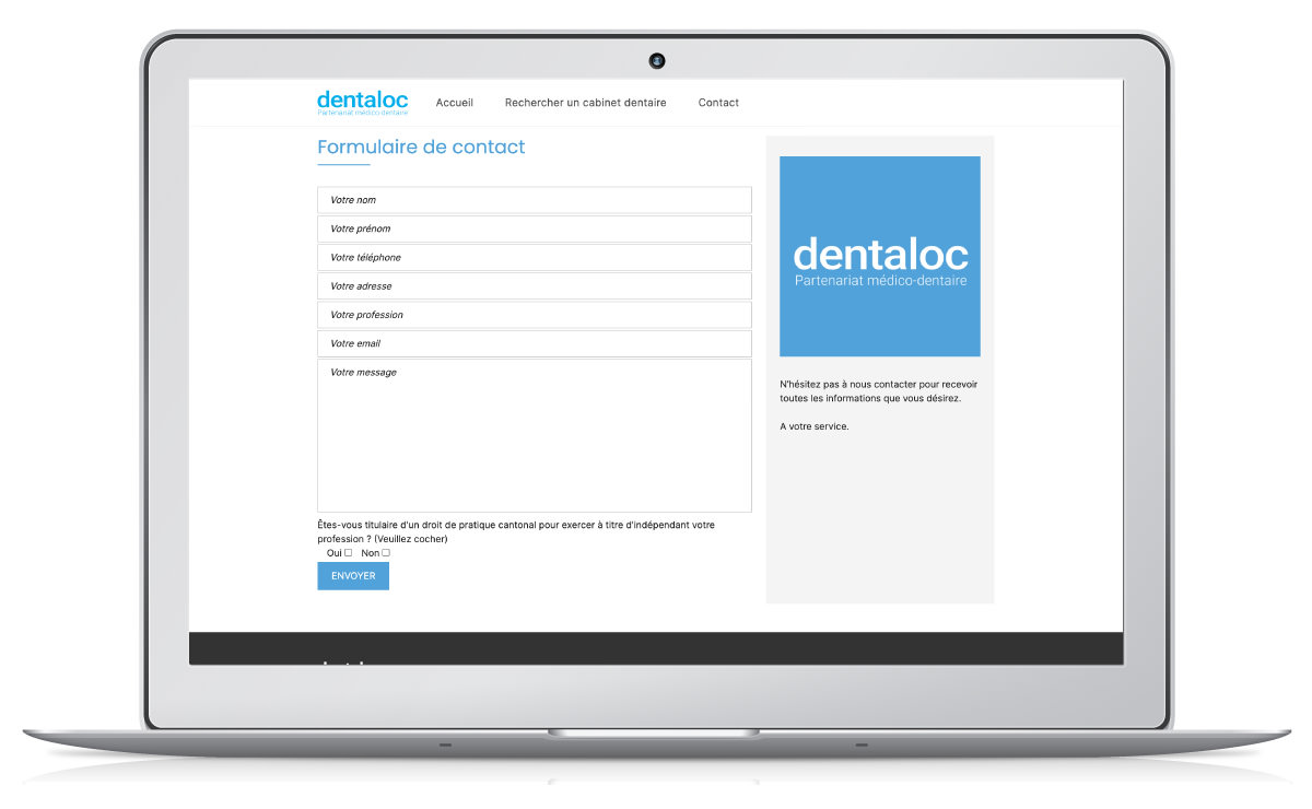 Création d'un site immobilier