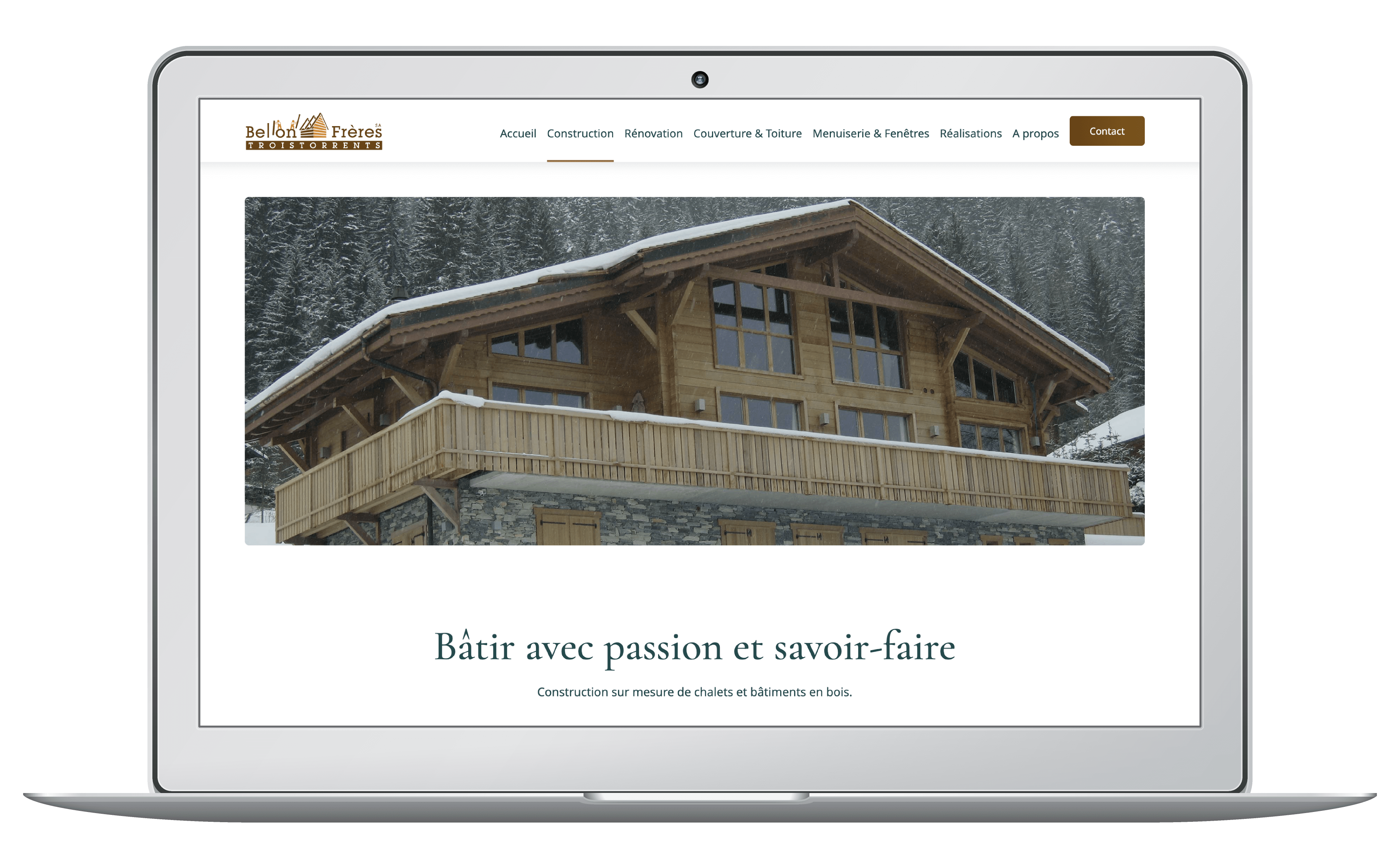 Rédaction des textes du site internet