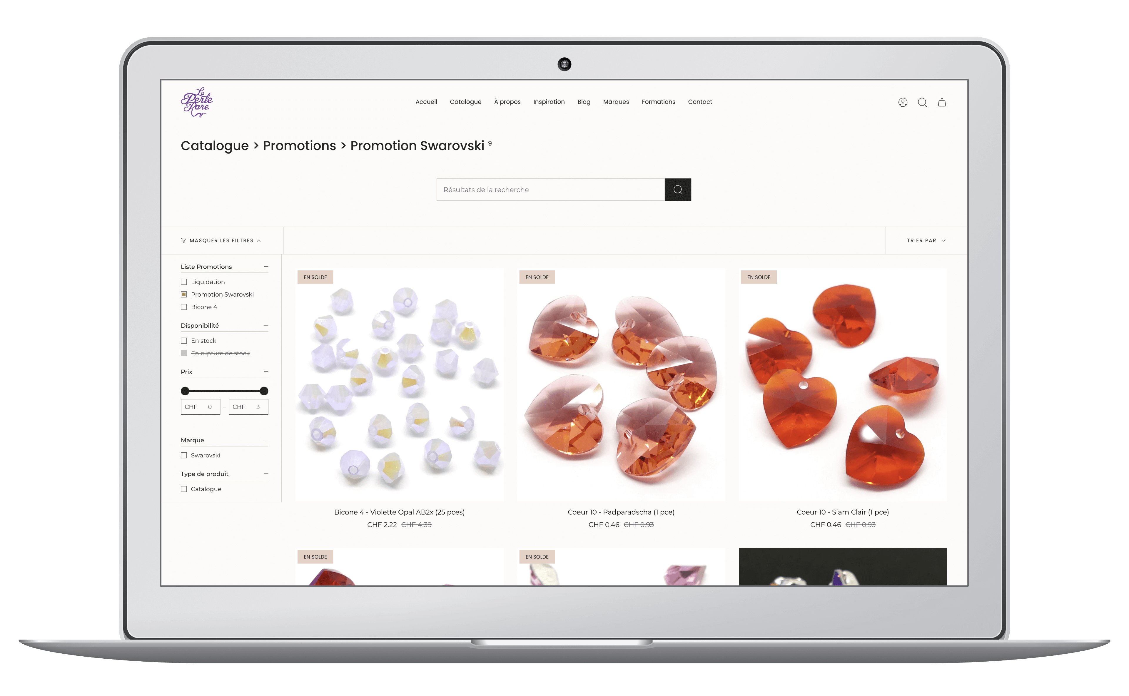 Création de la e-boutique Shopify